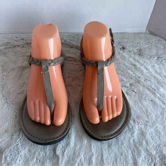 Rock & Candy Braided Strap Gray Sandals Women Size 7 - Picture 7 of 12